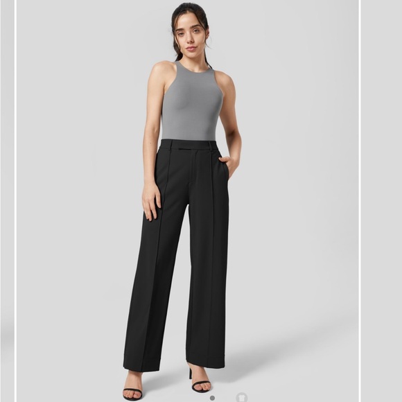 NWT Halara Flex brown work pants trouser - Picture 7 of 7